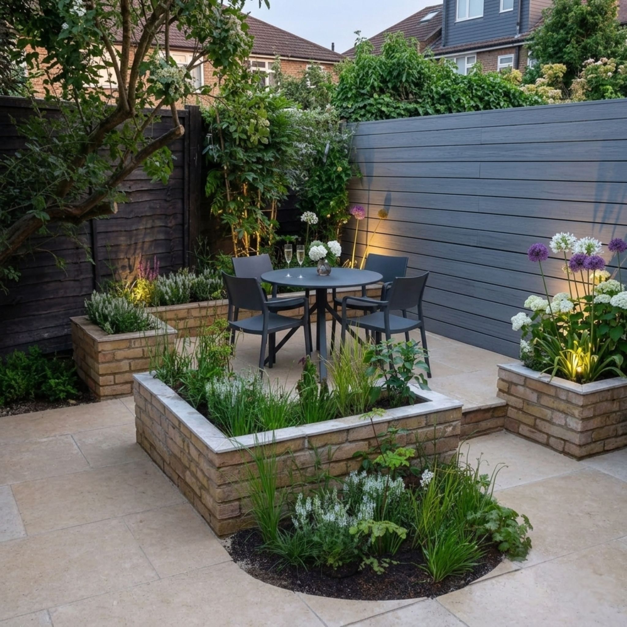 Balham Cottage Courtyard for Family Use